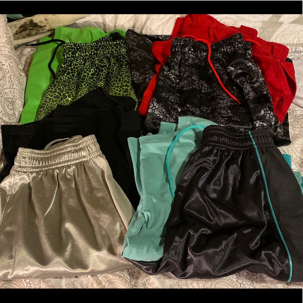 Men’s And 1 Shorts (3 Medium / 1 Large)